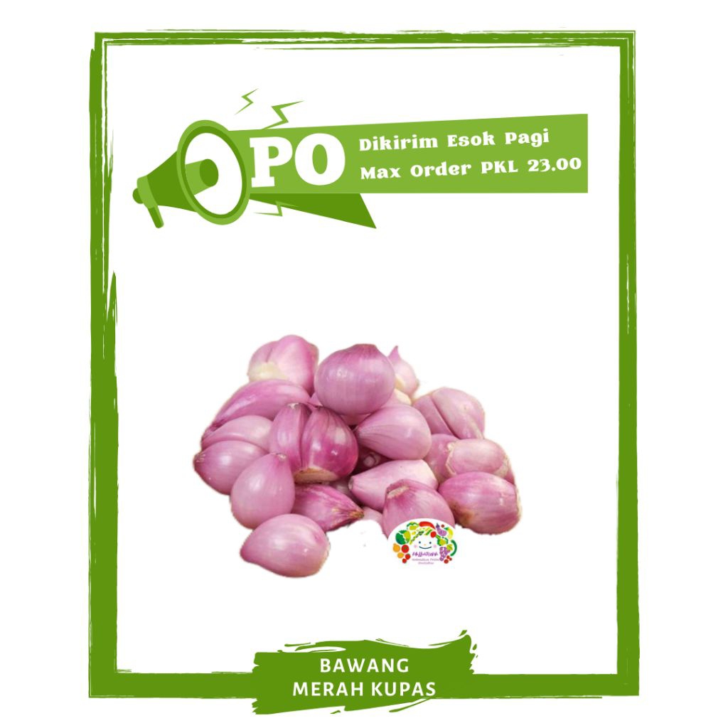 

Bawang Merah Kupas / Sayur Sayuran Segar PO Mallahrizwa