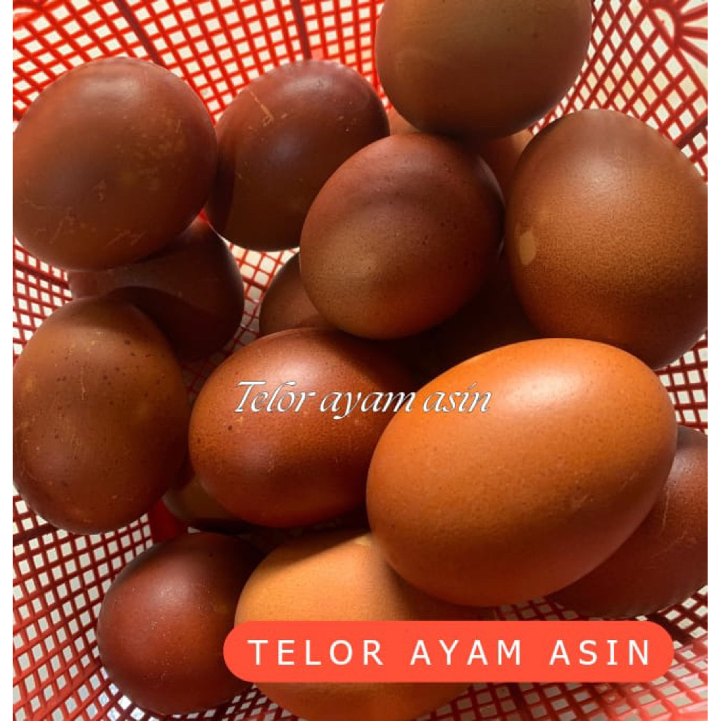 

Telor asin ayam / telor ayam asin gurih / telor jadul siap santap matang