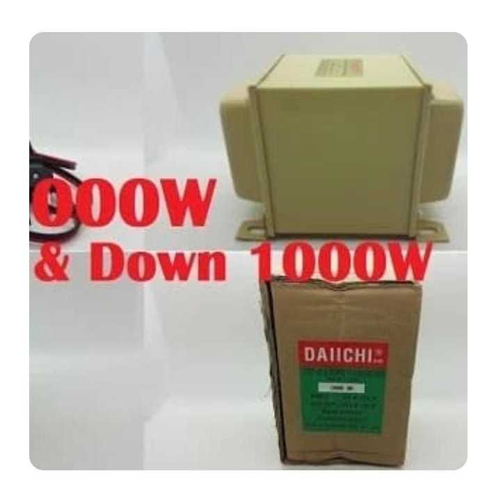 RH9423 step up down daiichi 1000w 1000watt 110v ke 220v 110 volt 220 volt by PCM LTC GLODOK