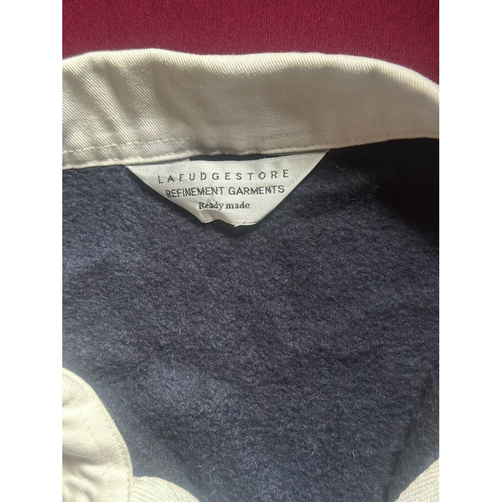 Lafudge store sweatshirt crew neck unisex / cewe size L bisa nego