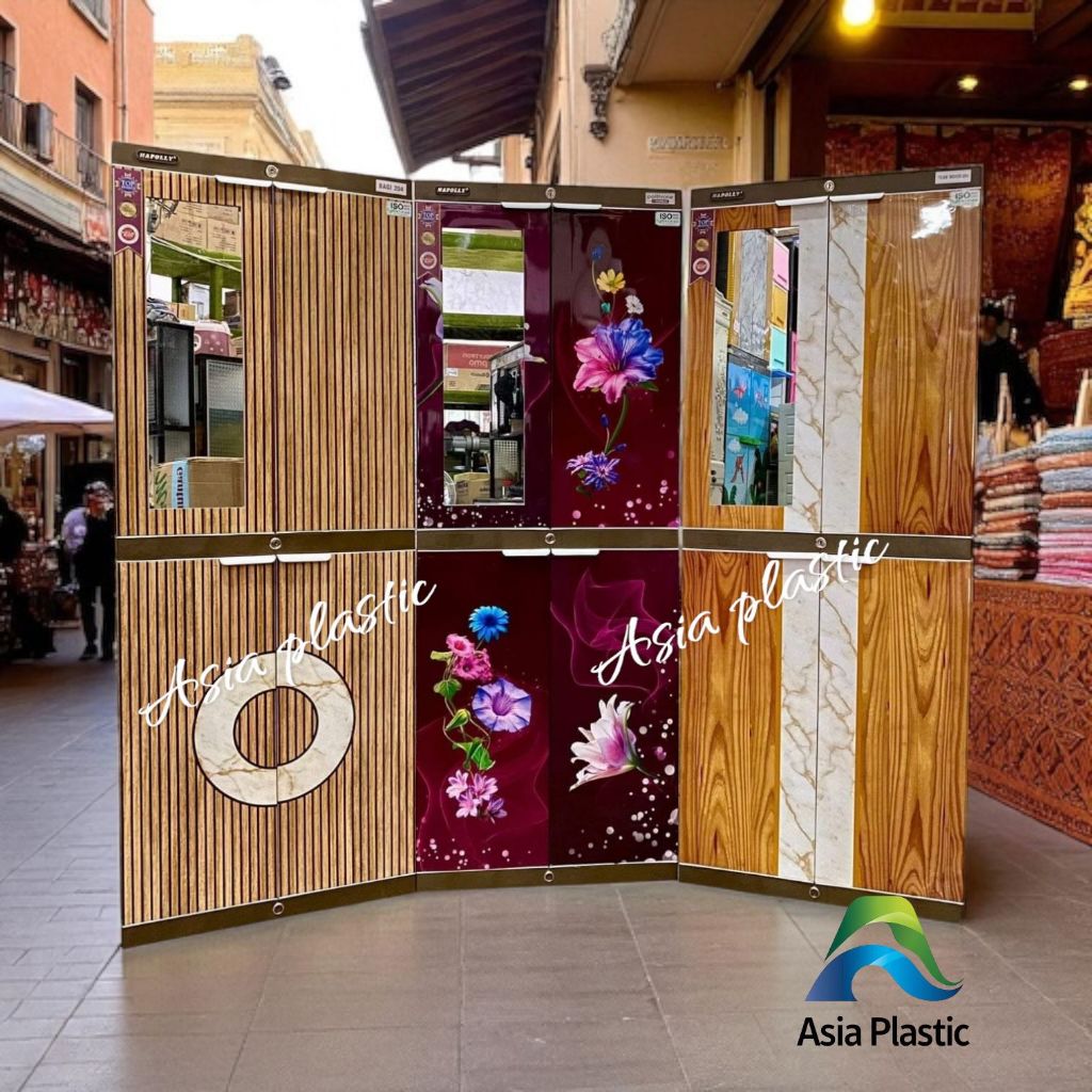LEMARI PLASTIK NAPOLLY ICAB 204 lemari plastik susun 4 kaca