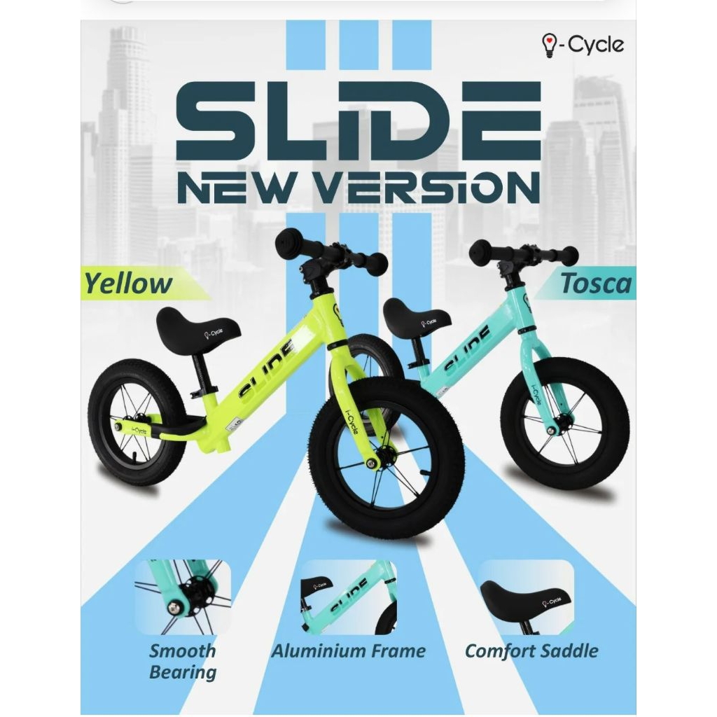 Pushbike Push Bike balance Sepeda Keseimbangan I Cycle Slide