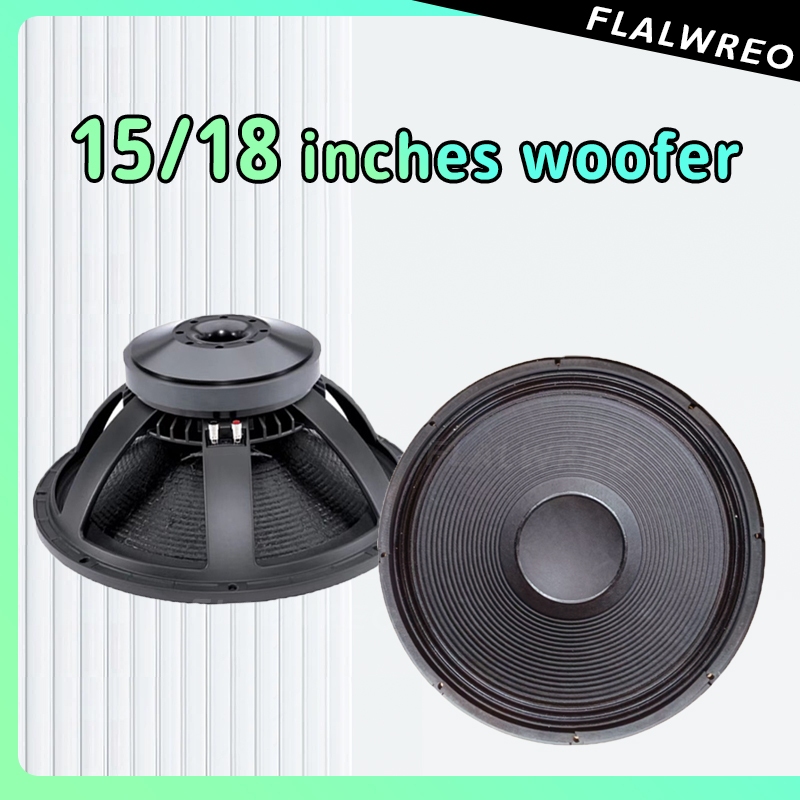 FLALWREO Speaker subwoofer 15/18 inch subwoofer, speaker 15 inch, speaker 18 inch, used for KTV room