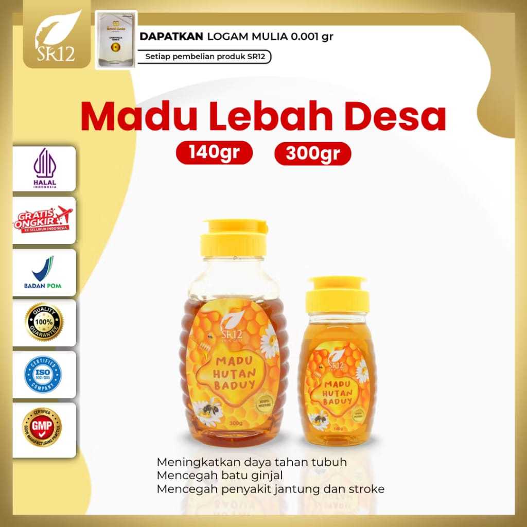 

Madu Hutan Desa SR12/ Madu Hutan Akasia /Madu Alami Meningkat Kesehatan Sistem Imun /Sebagai Sumber Energi