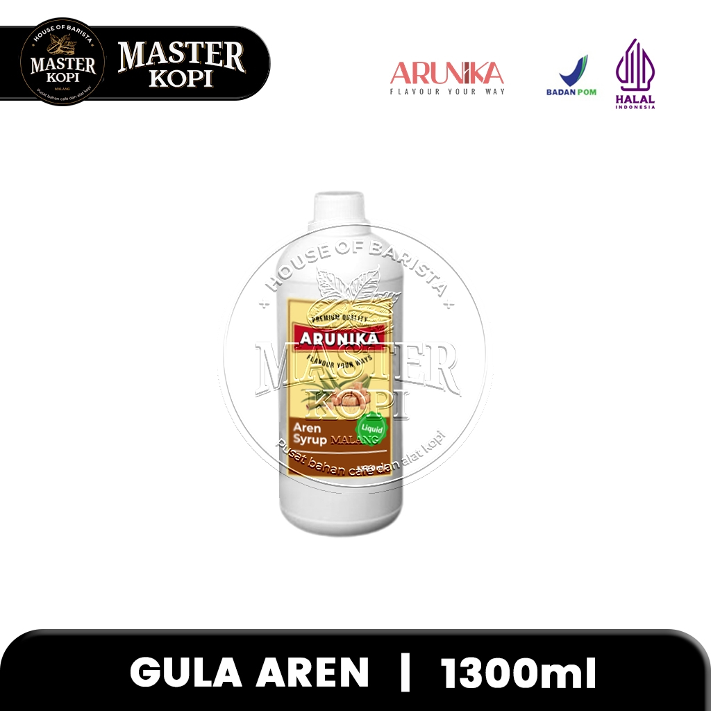 

Sirup Gula Aren ARUNIKA Arenga Palm Syrup 1300ML 1,3 Liter