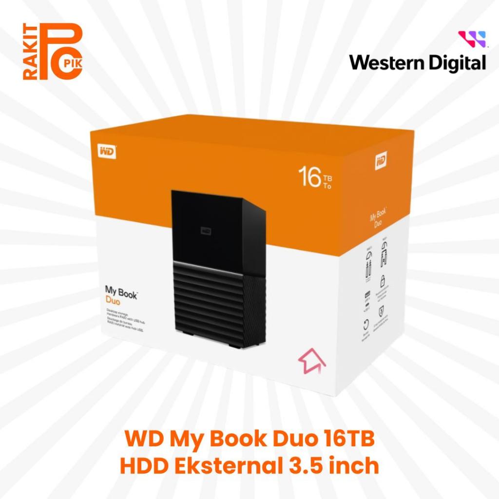 WD My Book Duo 16TB   HDD Eksternal 3.5 inch
