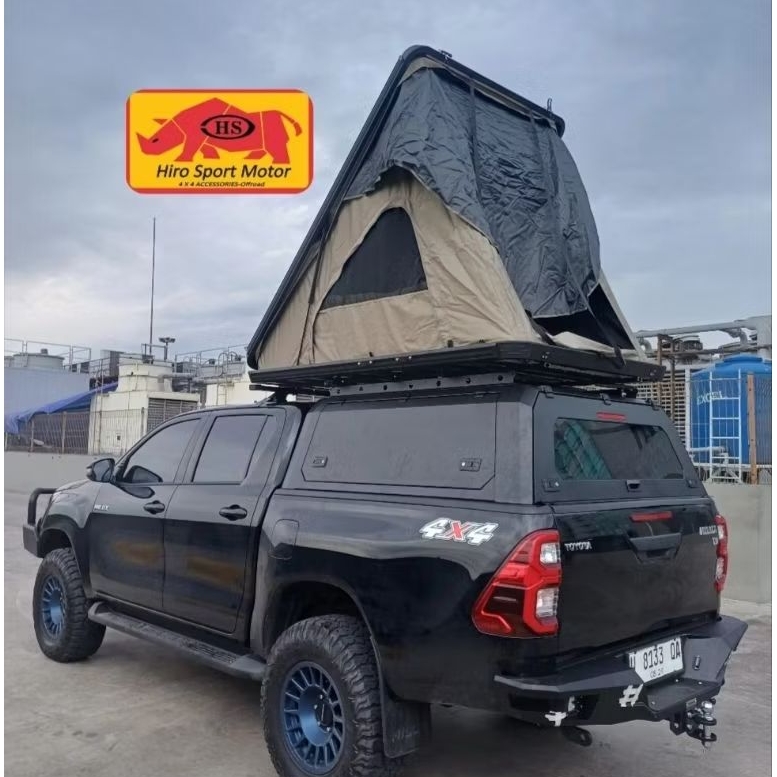 canopy hilux revo black steel import THAILAND