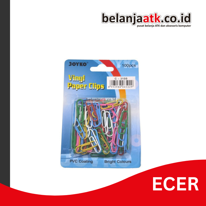 

[ECER] Paper Clip/Klip Warna Joyko C 3100