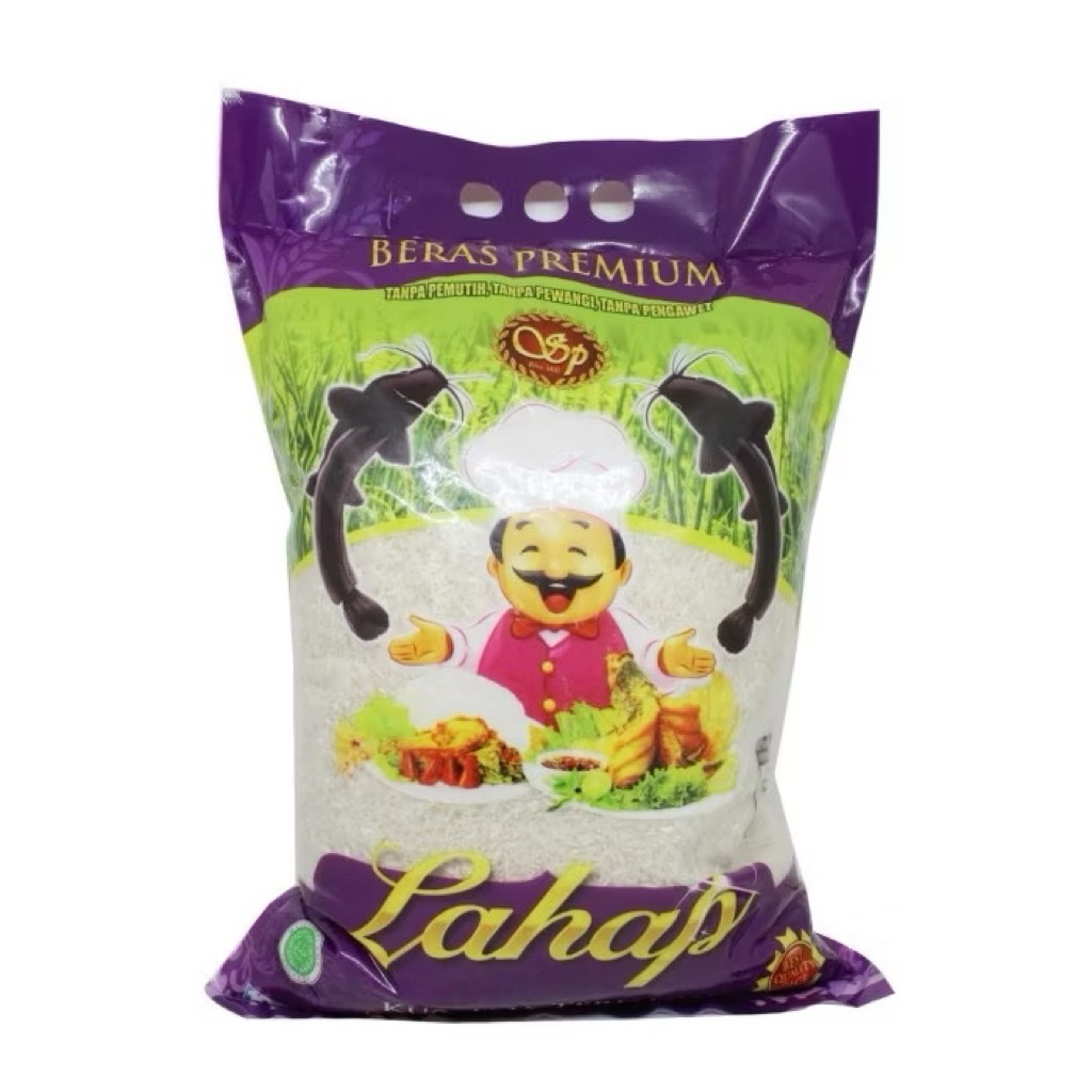 

Beras lahap lele premium 5kg