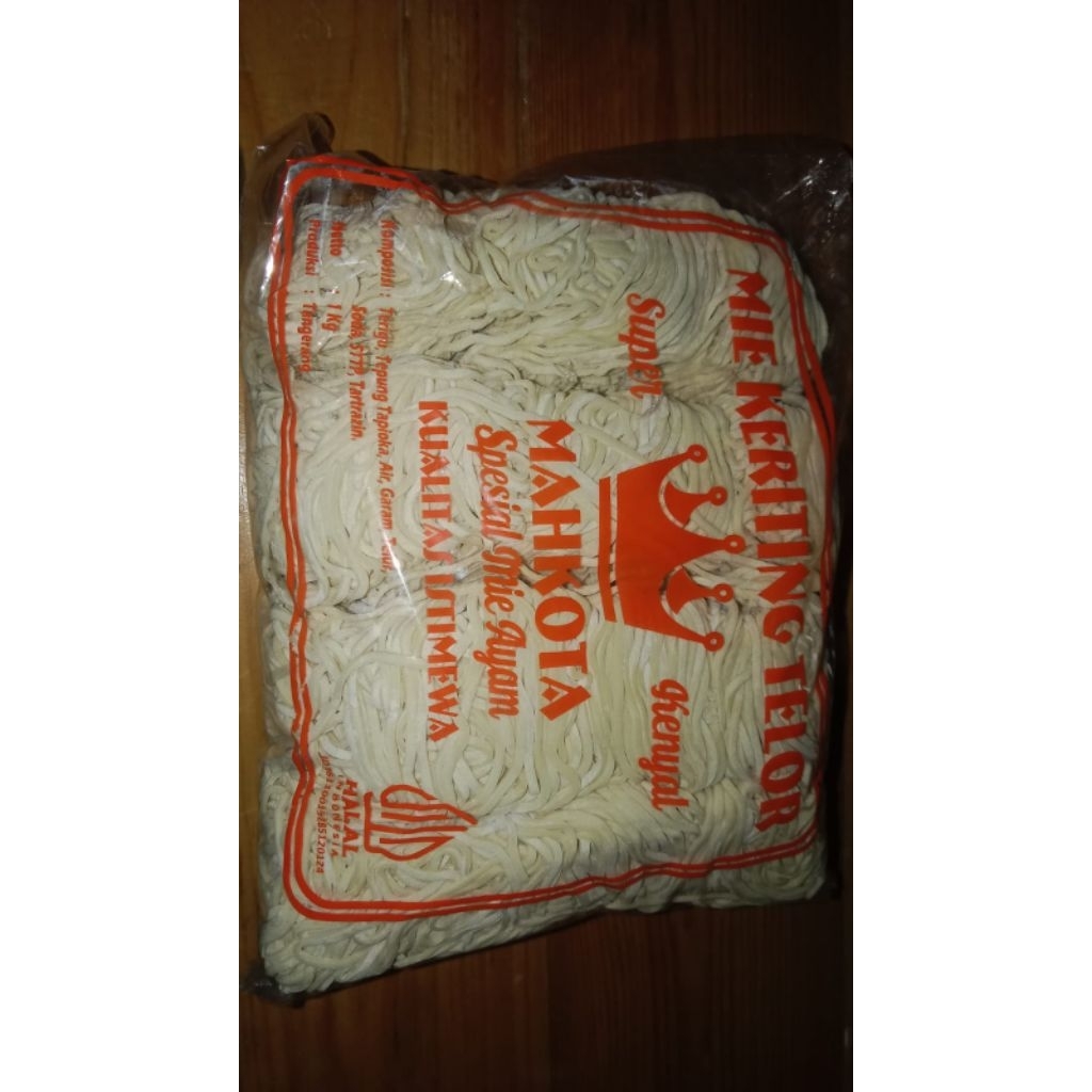 

MIE MAHKOTA LURUS 1 KG ISI 12