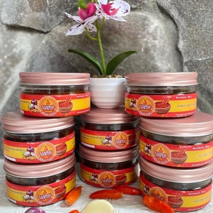 

Sambal Merapi varian Tongkol / Cakalang Pedas Gurih Nagih 200Gram