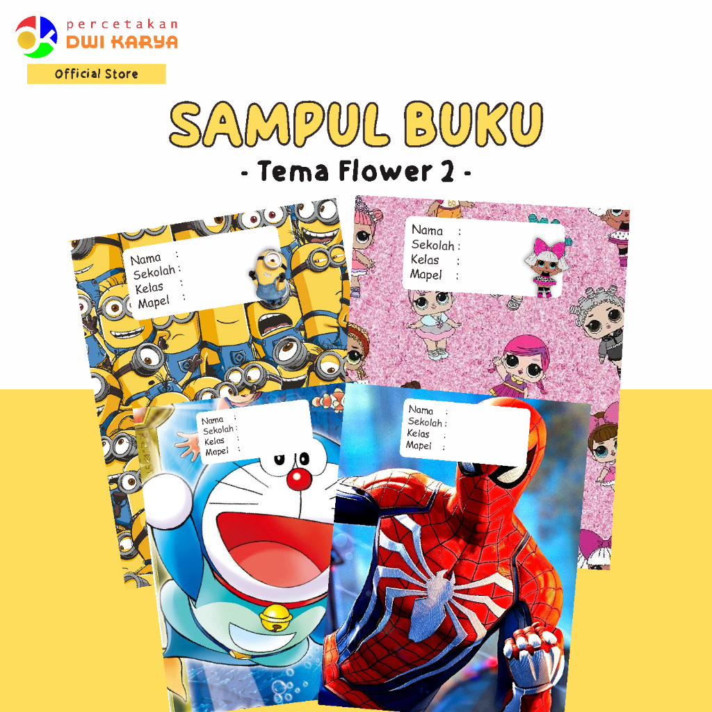 

Sampul Buku Custom Uk 21x16 Cm Bisa Request Ukuran