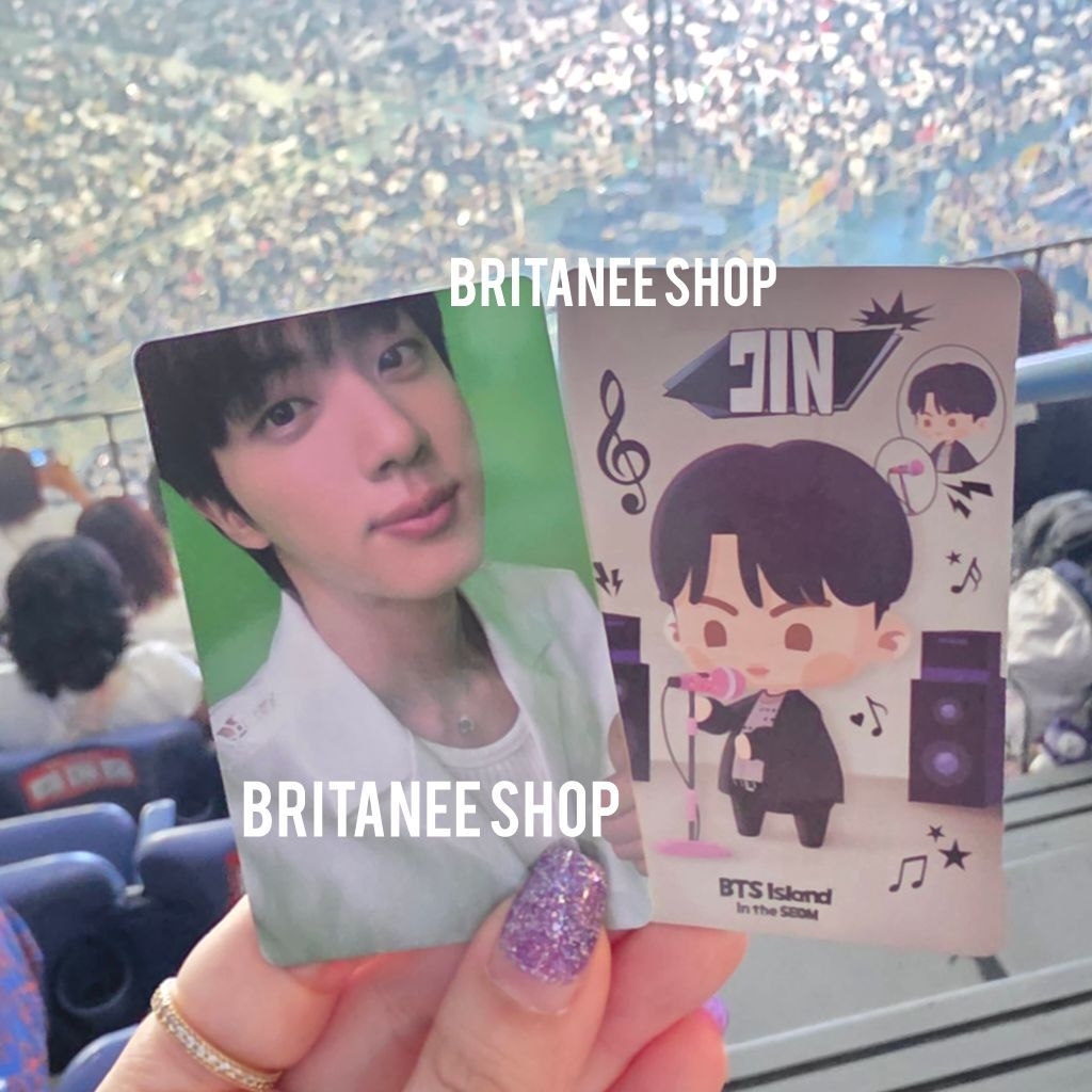 OFFICIAL PHOTOCARD PC RUN SEOKJIN BTS JIN in JAPAN RUNSEOKJIN