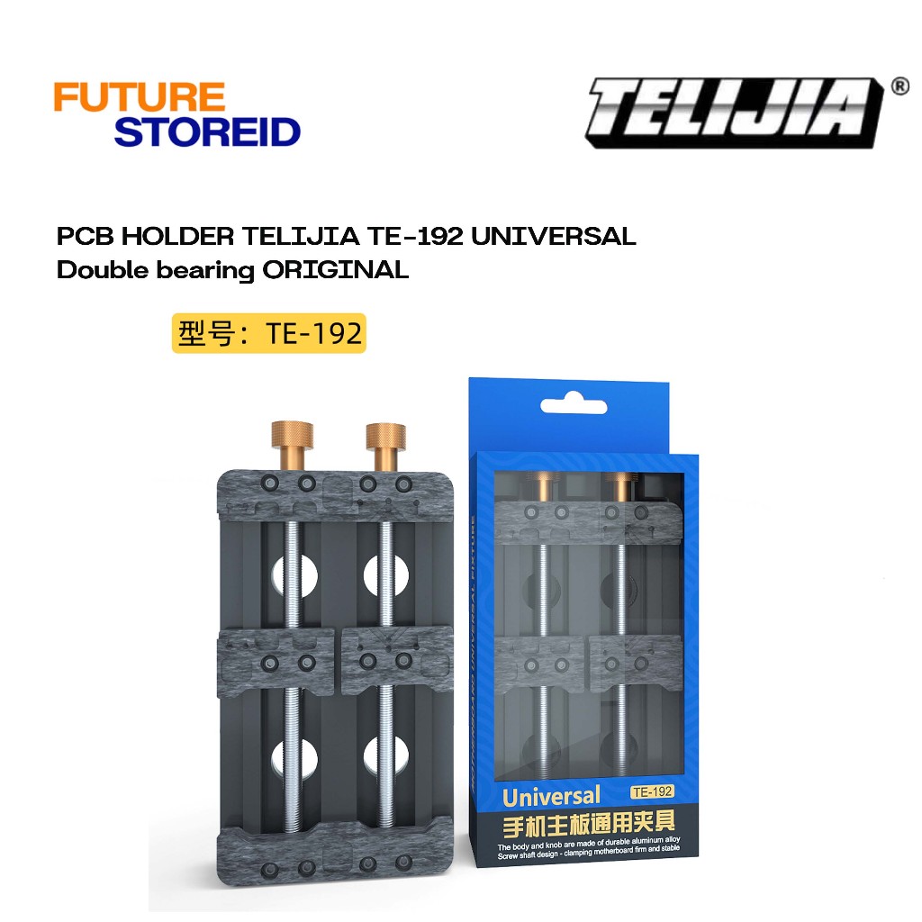 PCB HOLDER TELIJIA TE-192 UNIVERSAL Double bearing ORIGINAL - Alat Penjepit PCB TELIJIA TE-192 – Unt