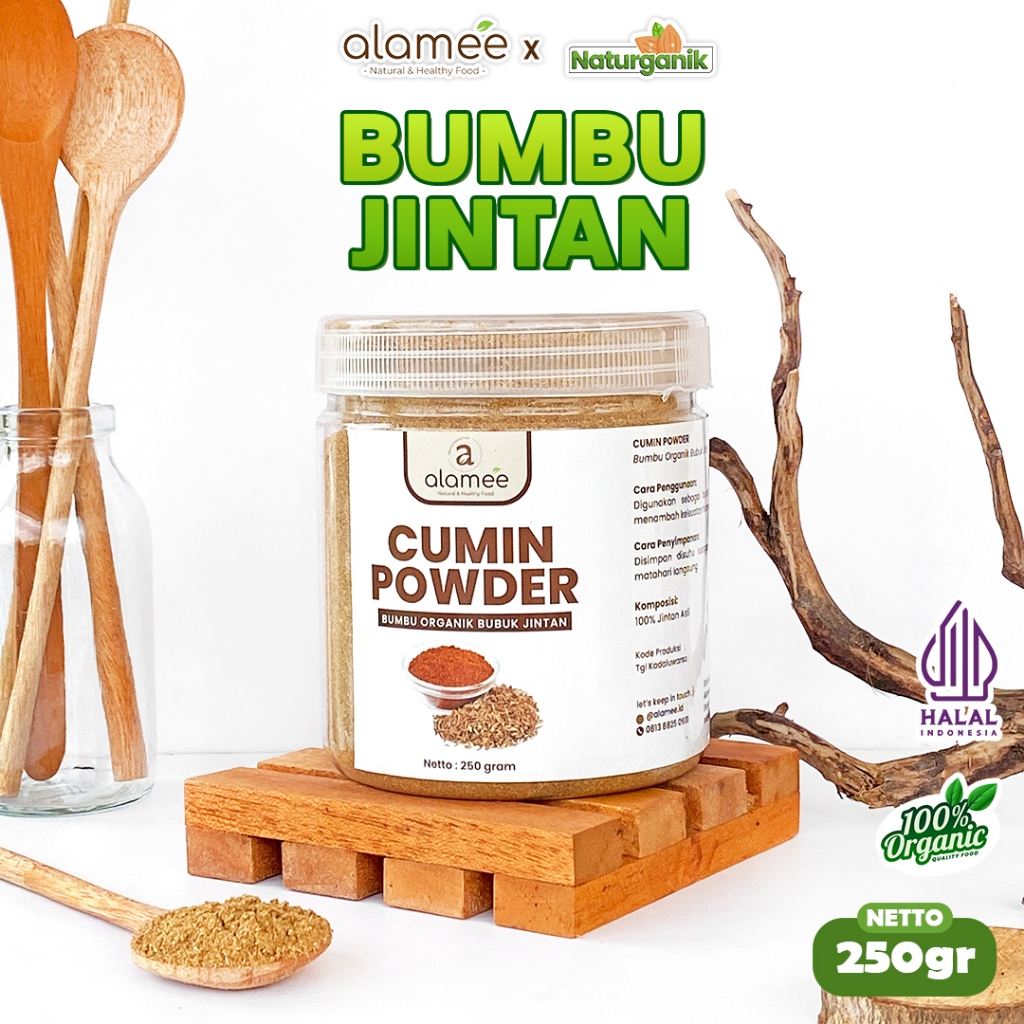 

ALAMEE Jintan bubuk Seasoning Cumin Powder Bumbu Dapur Instan Jinten Caraway Seasoning Naturganik