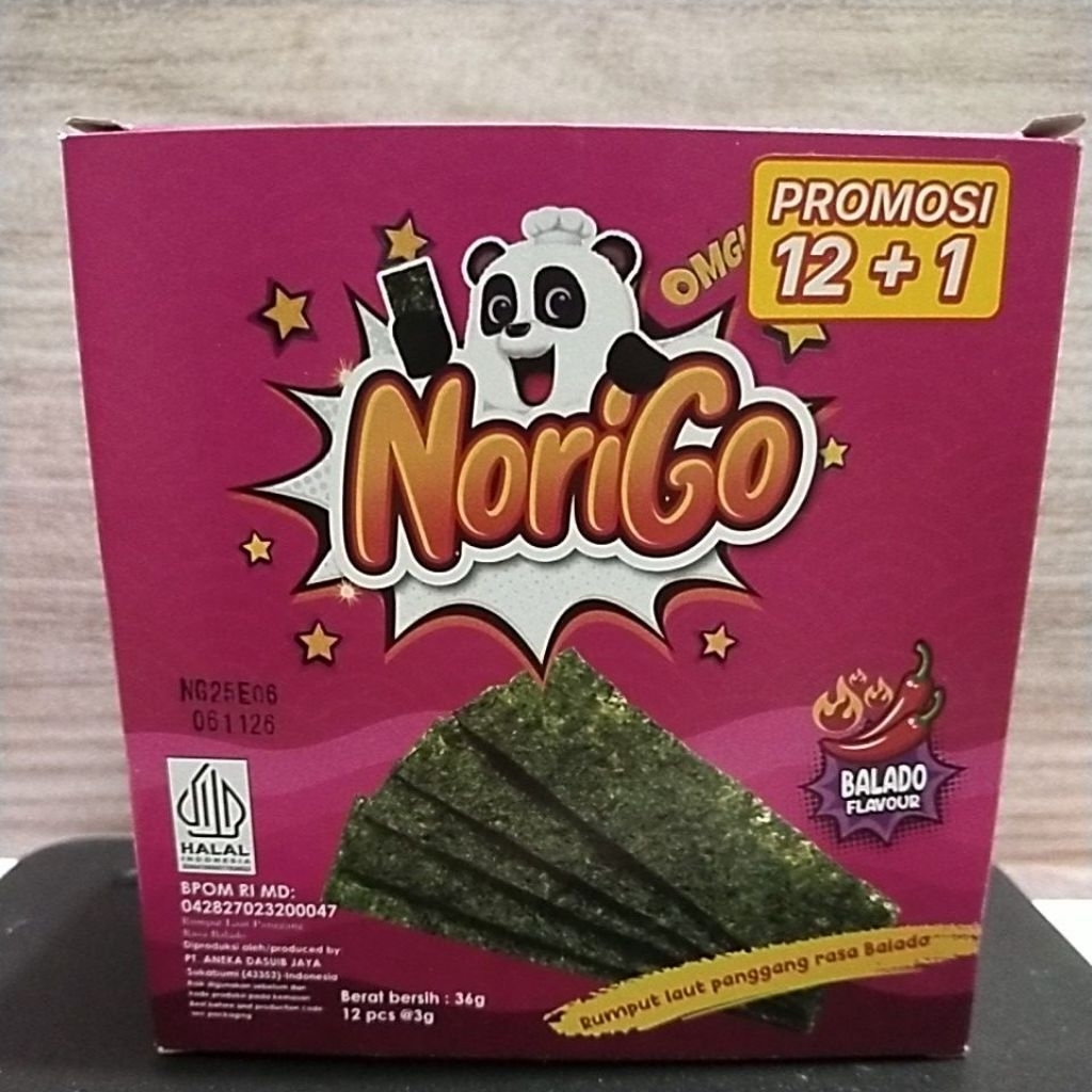 

Rumput Laut Panggang isi 12 lembar