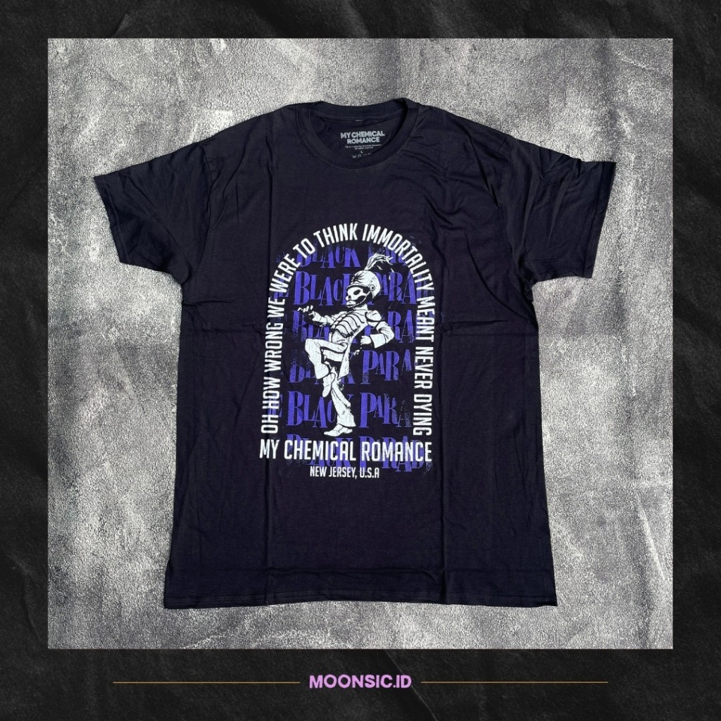 T-Shirt / Kaos Band Official My Chemical Romance - Immortality Arch