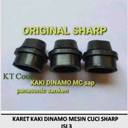 Karet Kaki Dinamo Mesin Cuci Sharp Original Kaki Dinamo Mesin Cuci Kaki Karet Pencuci Sharp