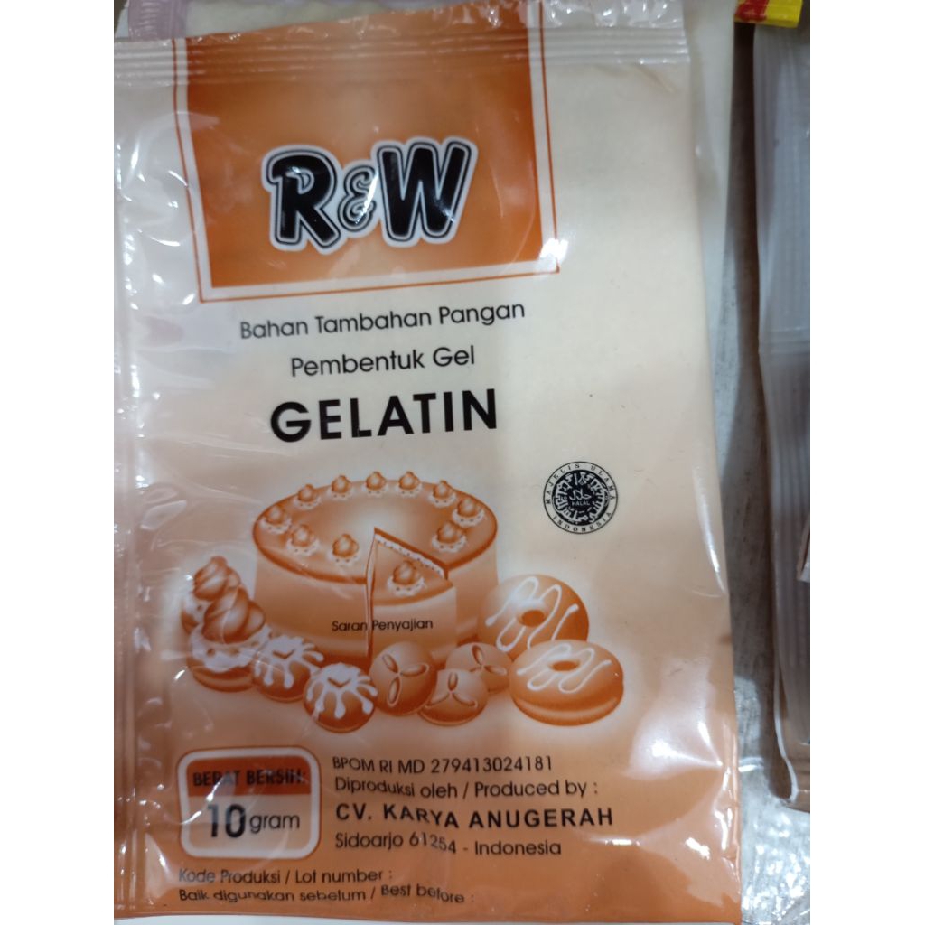 

R&W Rajawali Gelatin Bubuk 10gr