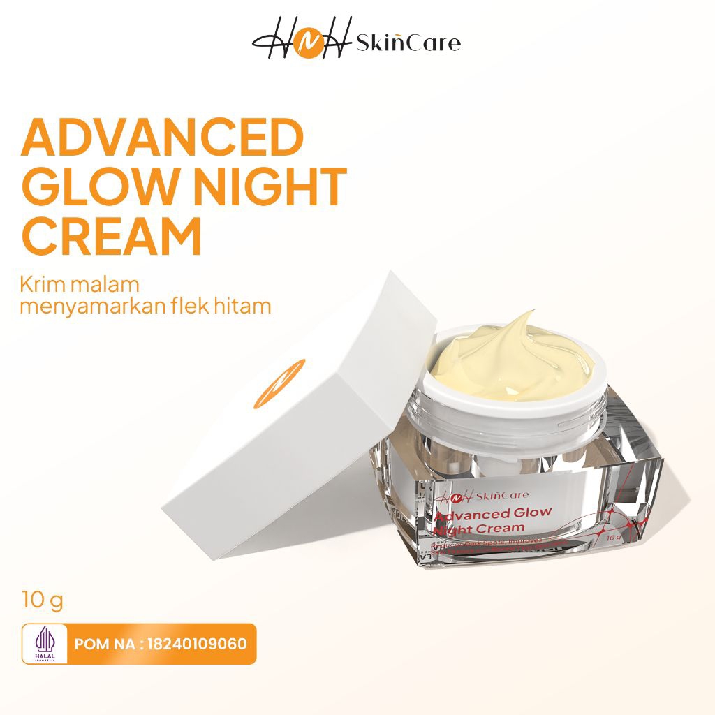 HNH Advanced Glow Night Retinoid Cream Krim Flek