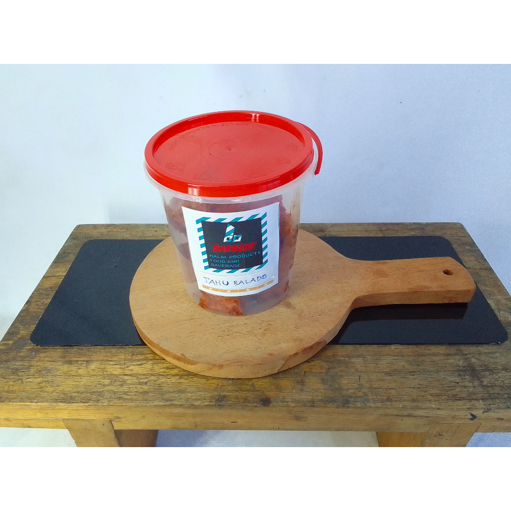 

Mereknya Brand Bakbeuk Tahu Bumbu Balado Isi 17 Pcs Siap Makan Matang