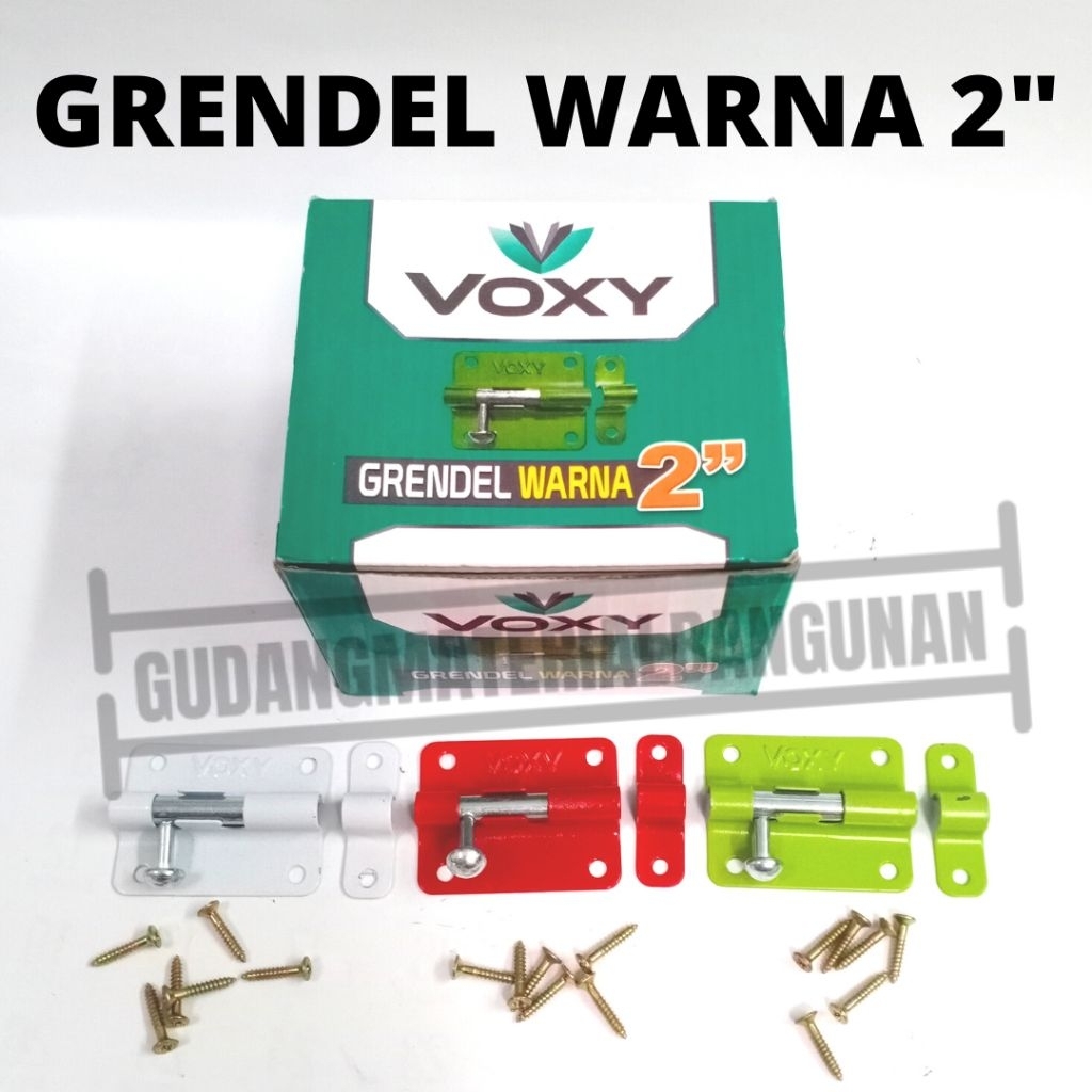 gerendel Grendel slot selot warna kunci lemari voxy grendel voxy 2 inch
