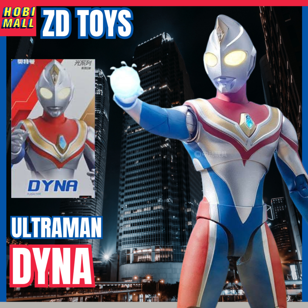 Action Figure ZD Toys Ultraman Dyna Original 1:0 Scale