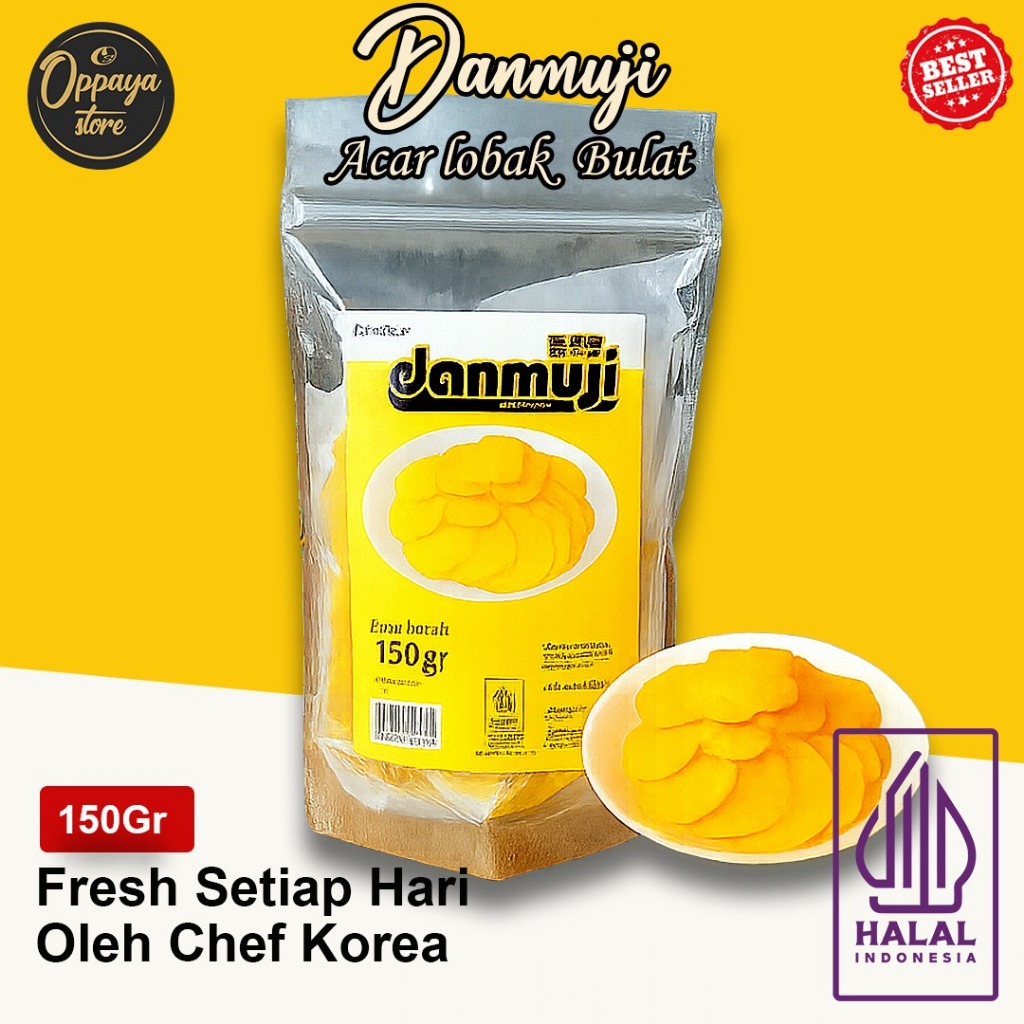 

Danmuji Acar Lobak Korea 150Gr