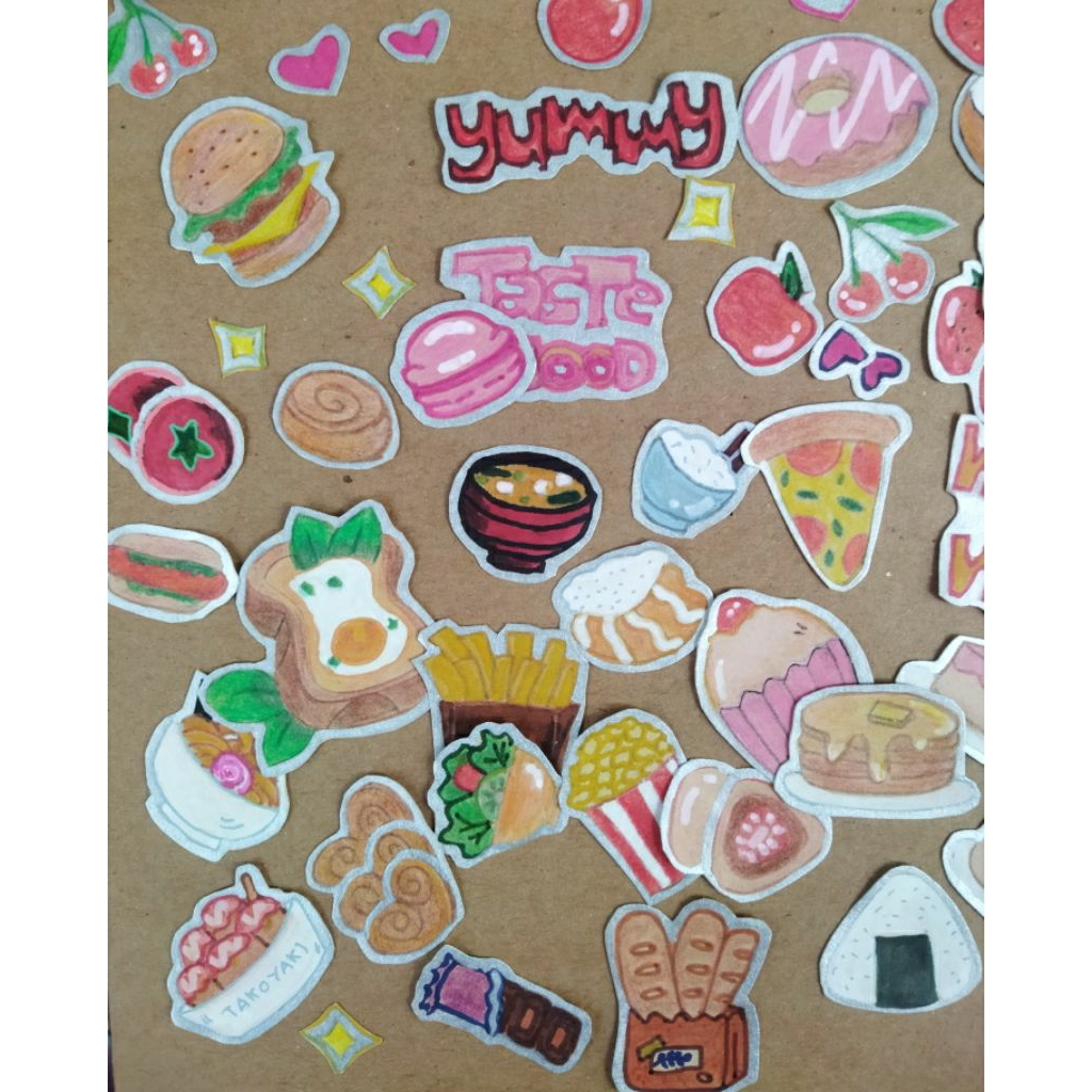 

Handmade_Sticker_Foodies
