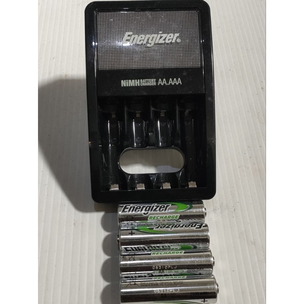 Cas+baterai cas original energizer (second) pemakaian 1 bulan