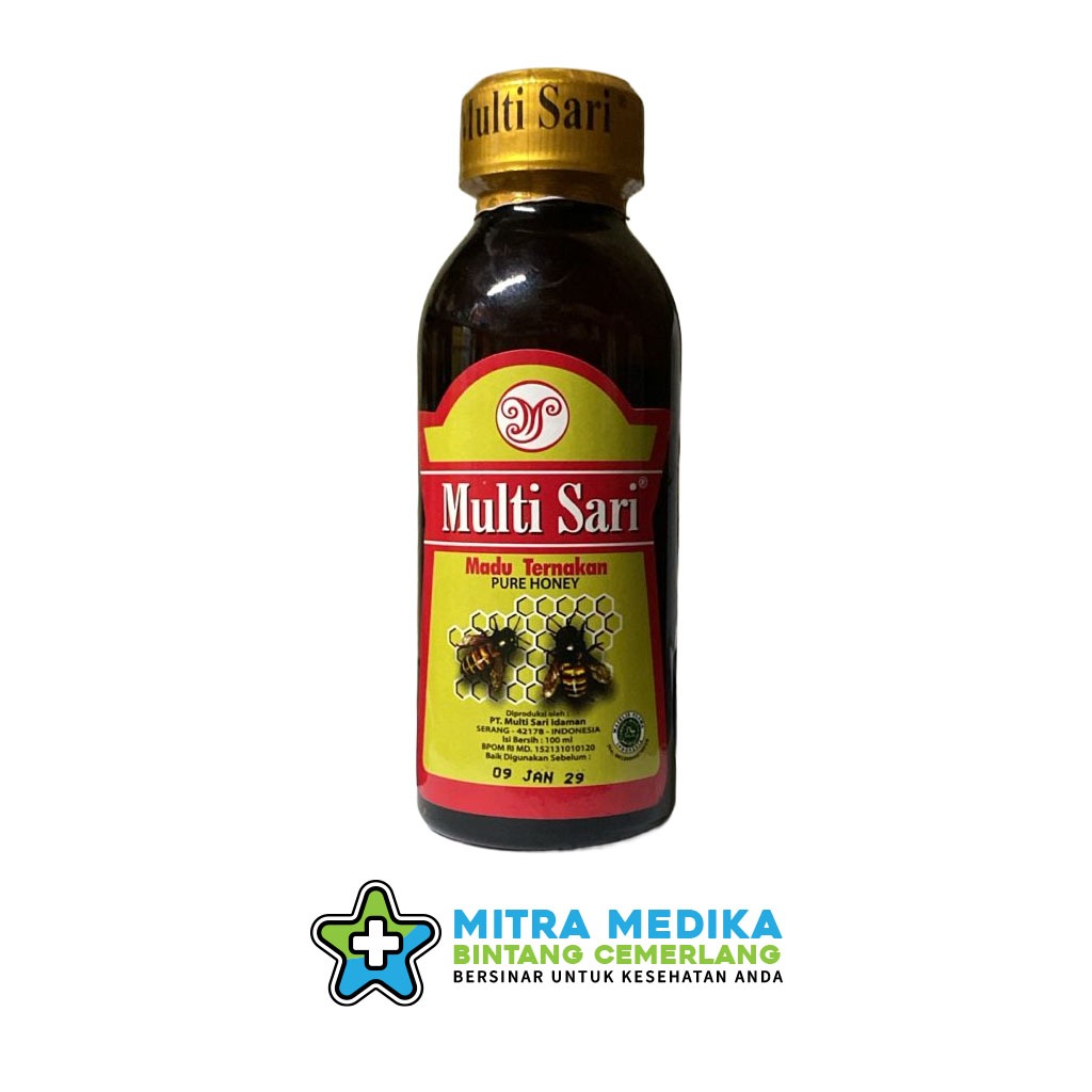 

MADU MULTI SARI MADU TERNAKAN MADU MURNI (1 BOTOL@100ML)