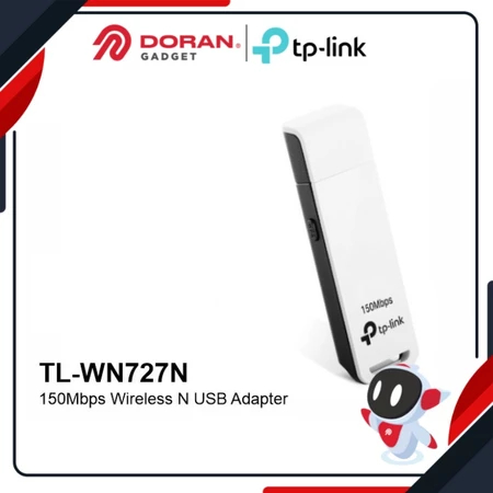 TP-LINK TL-WN727N 150Mbps Wireless N USB WIFI Adapter Plug & Play - Garansi 1 Tahun
