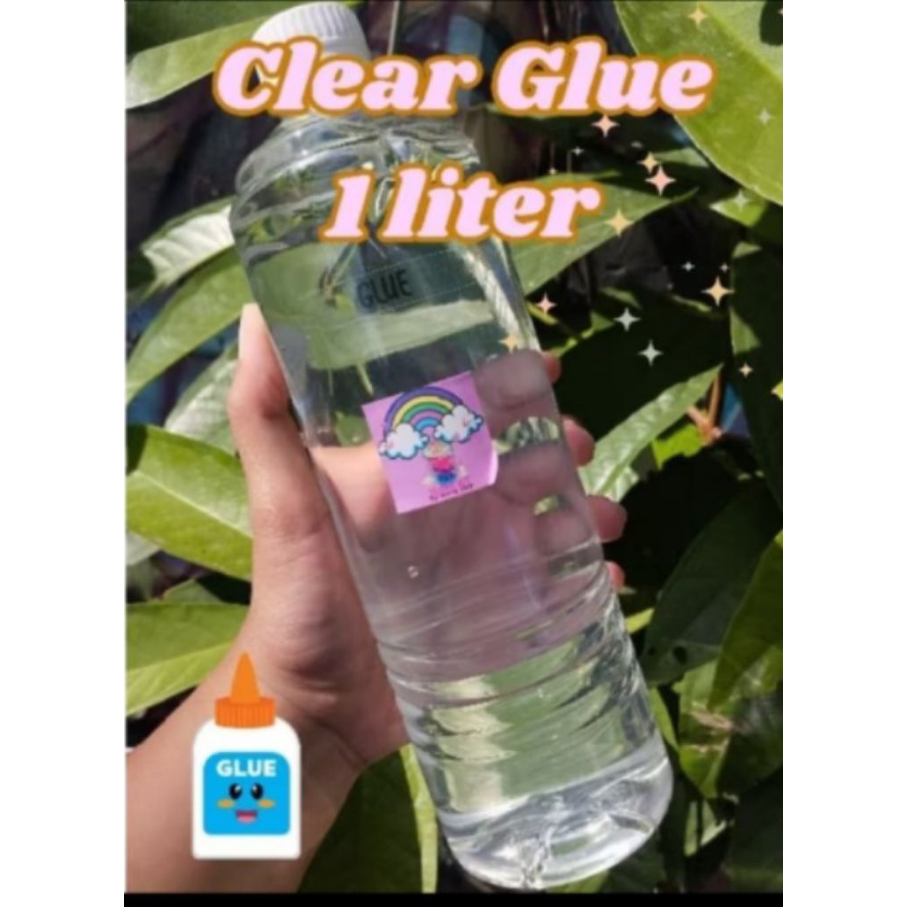 

clear glue lem bening ukuran jumbo 1liter