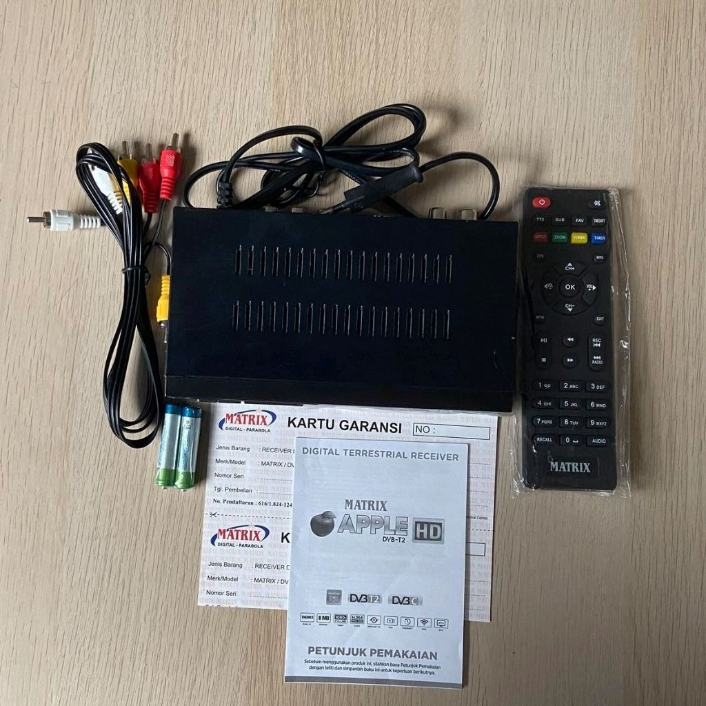 SET TOP BOX (STB) TV DIGITAL MATRIX APPLE DVB-T2 FULL HD