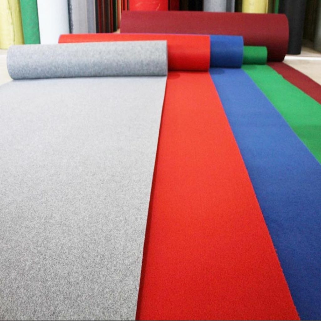 karpet bludru polos