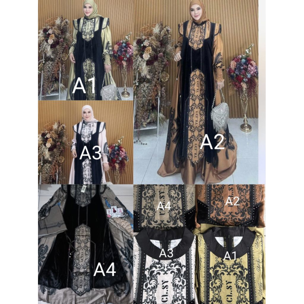 gamis syari windes ucl alqiblat dwina rafanda