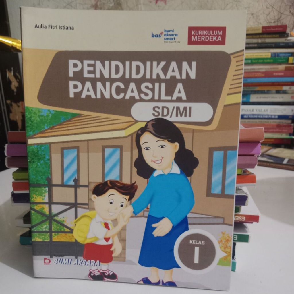 buku Pendidikan Pancasila SD kelas 1