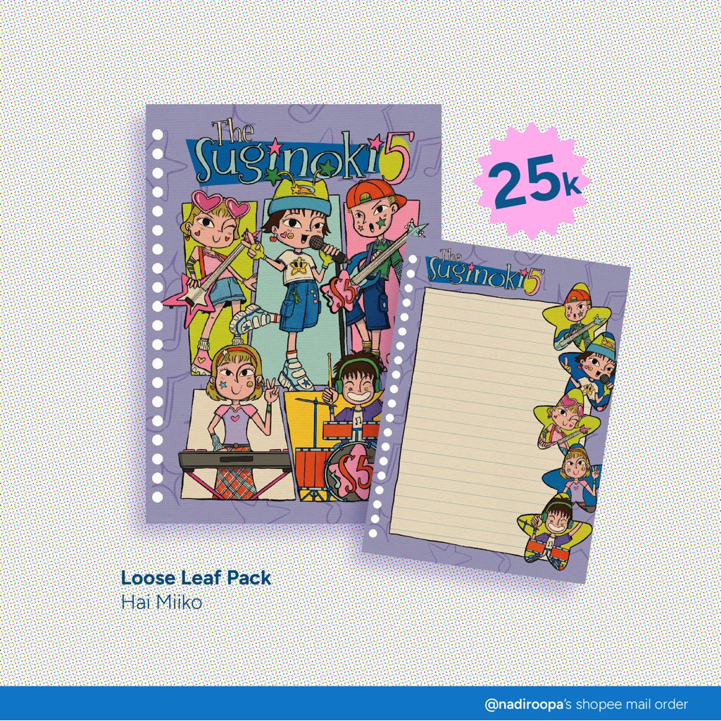 

Hai Miiko Loose Leaf Pack | NADIROOPA