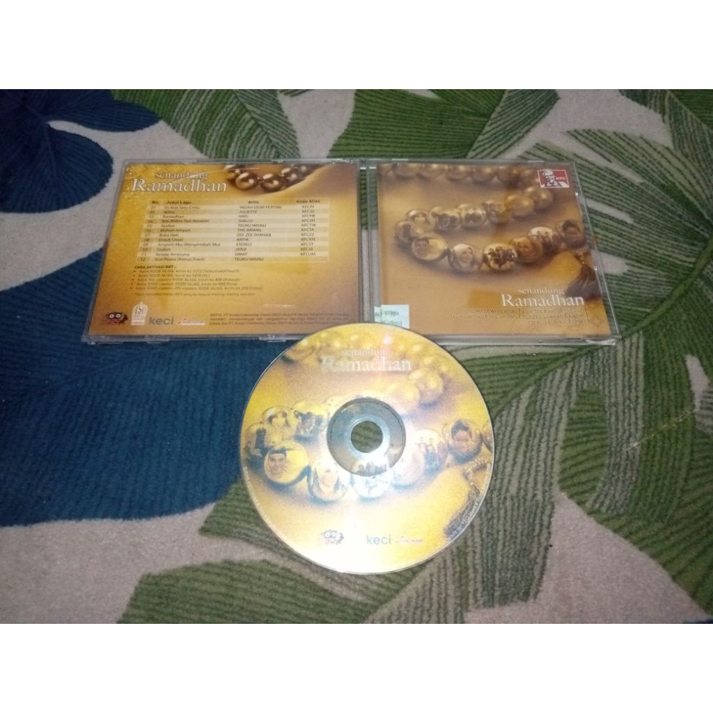 CD MUSIK KOMPILASI SENANDUNG RAMADHAN