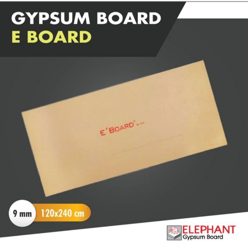 Gypsum Eboard 9mm