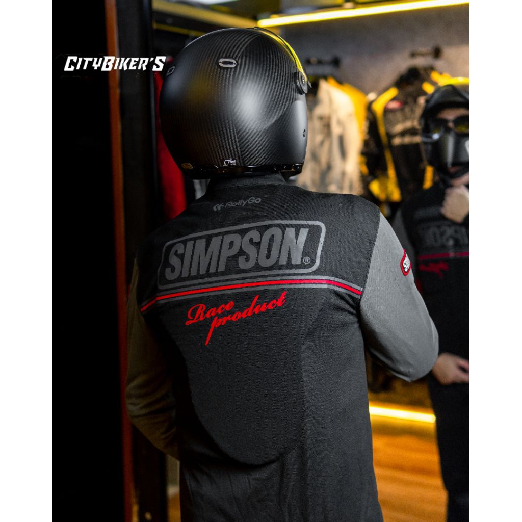 Simpson Jacket NSMC05 Grey / meshcooltex jacket