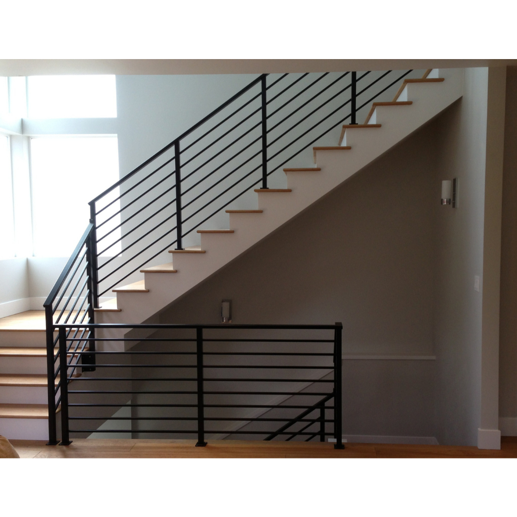 Railing Tangga Besi Hollow Minimalis