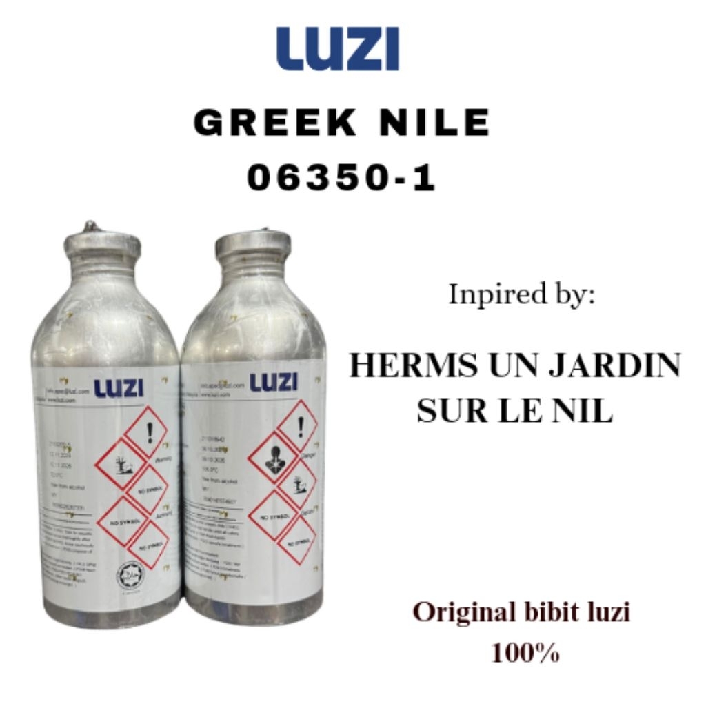 BIBIT GREEK NILE LUZI | INSPIRED BY HRMS UN JARDIN SUR LE NIL | BIBIT LUZI 100ML REPACK