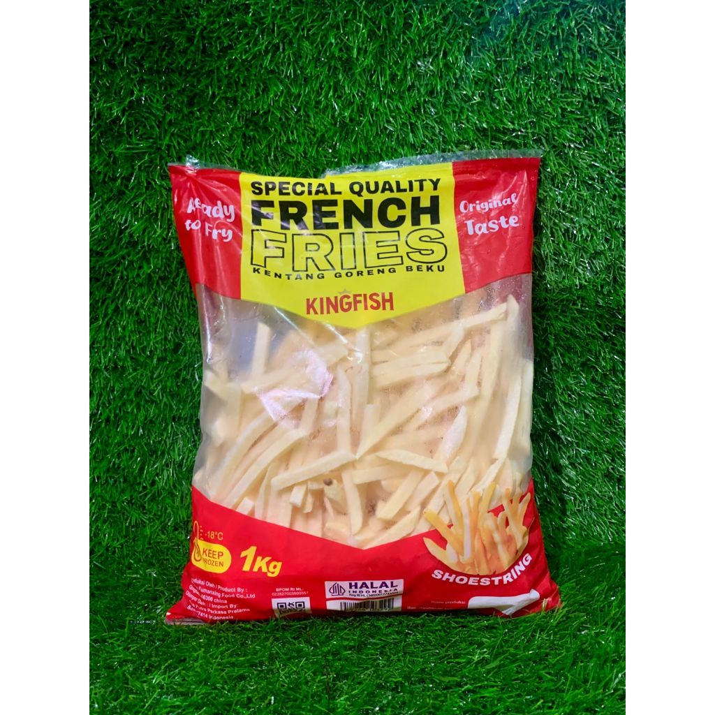 

French Fries Kentang Goreng Kingfish Shoestring 1kg