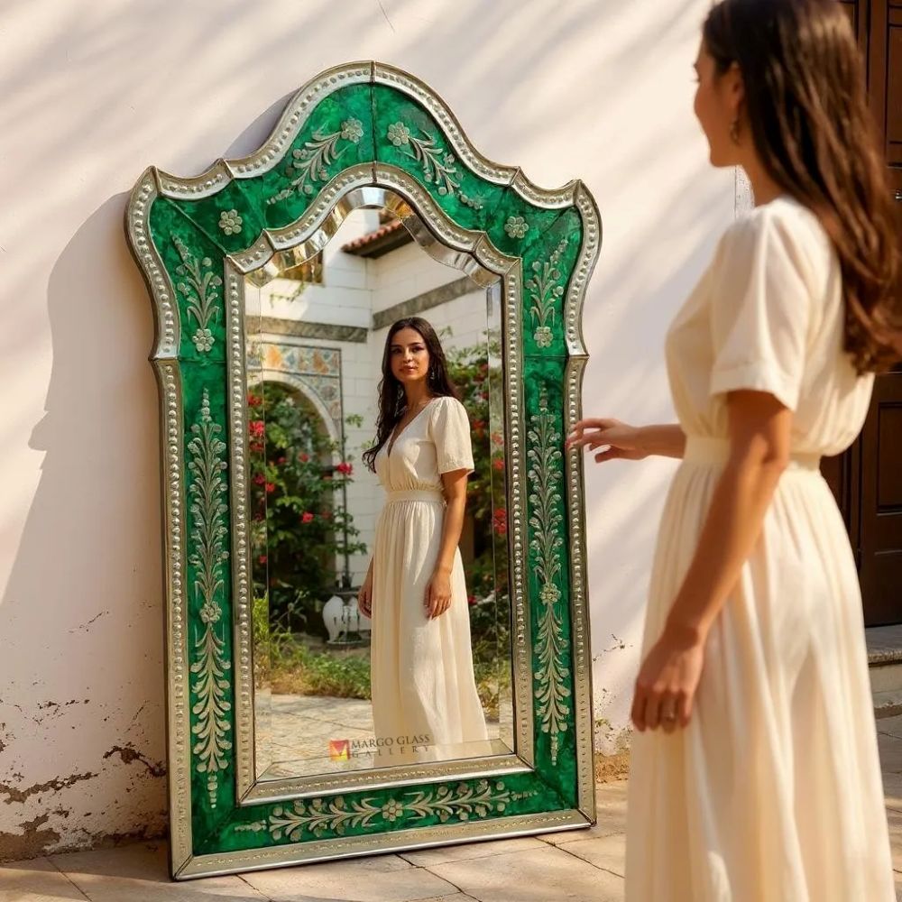 Cermin dinding aesthetic cermin dekorasi hiasan dinding gantung