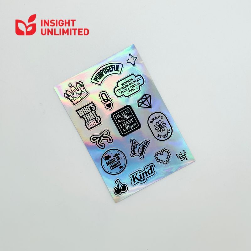 

Stiker Hologram Motivational Stickers