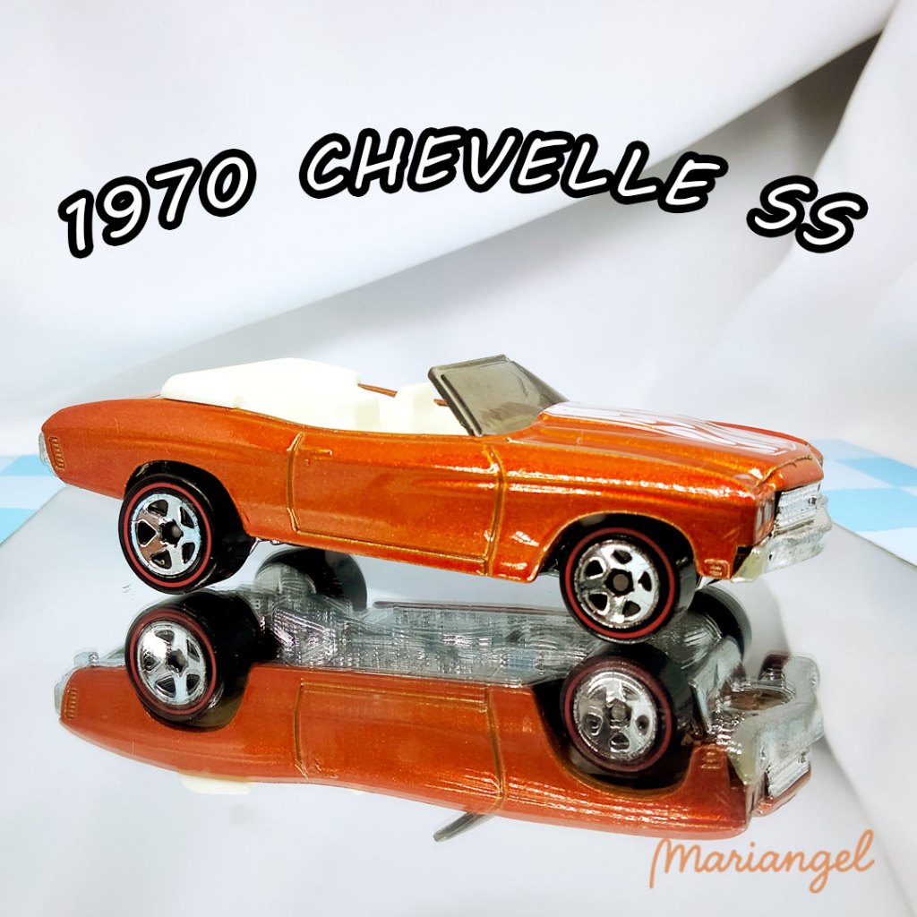 Hot Wheels 1970 Chevelle SS Oranye loose card diecast tidak ada card