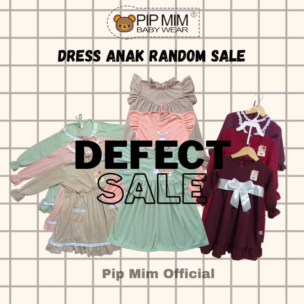 [ DEFECT SALE ] - Dress Bayi / Gamis Random Sale