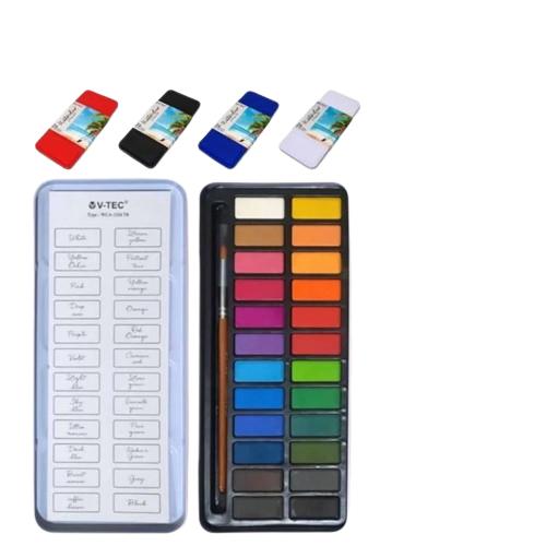 

Cat Air V-TEC Set - Watercolour Tin Case - Set 12 ~ 24