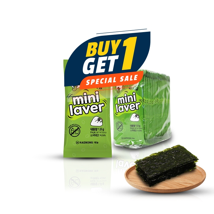 

HAENONG Mini Laver 1.8g x 20 BUY 1 GET 1